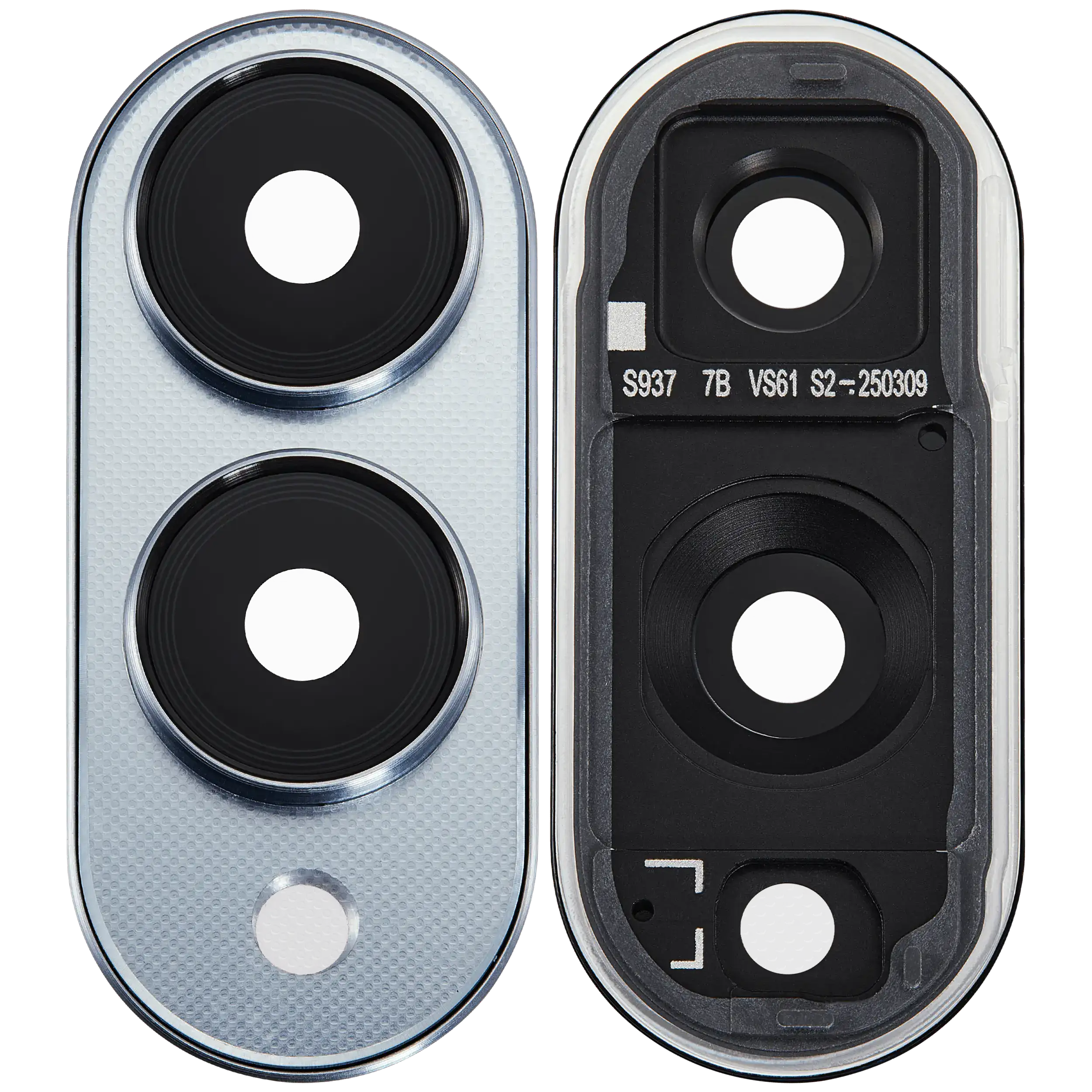 Camera Lens for Samsung Galaxy S25 Edge 5G Titanium Icyblue with Frame