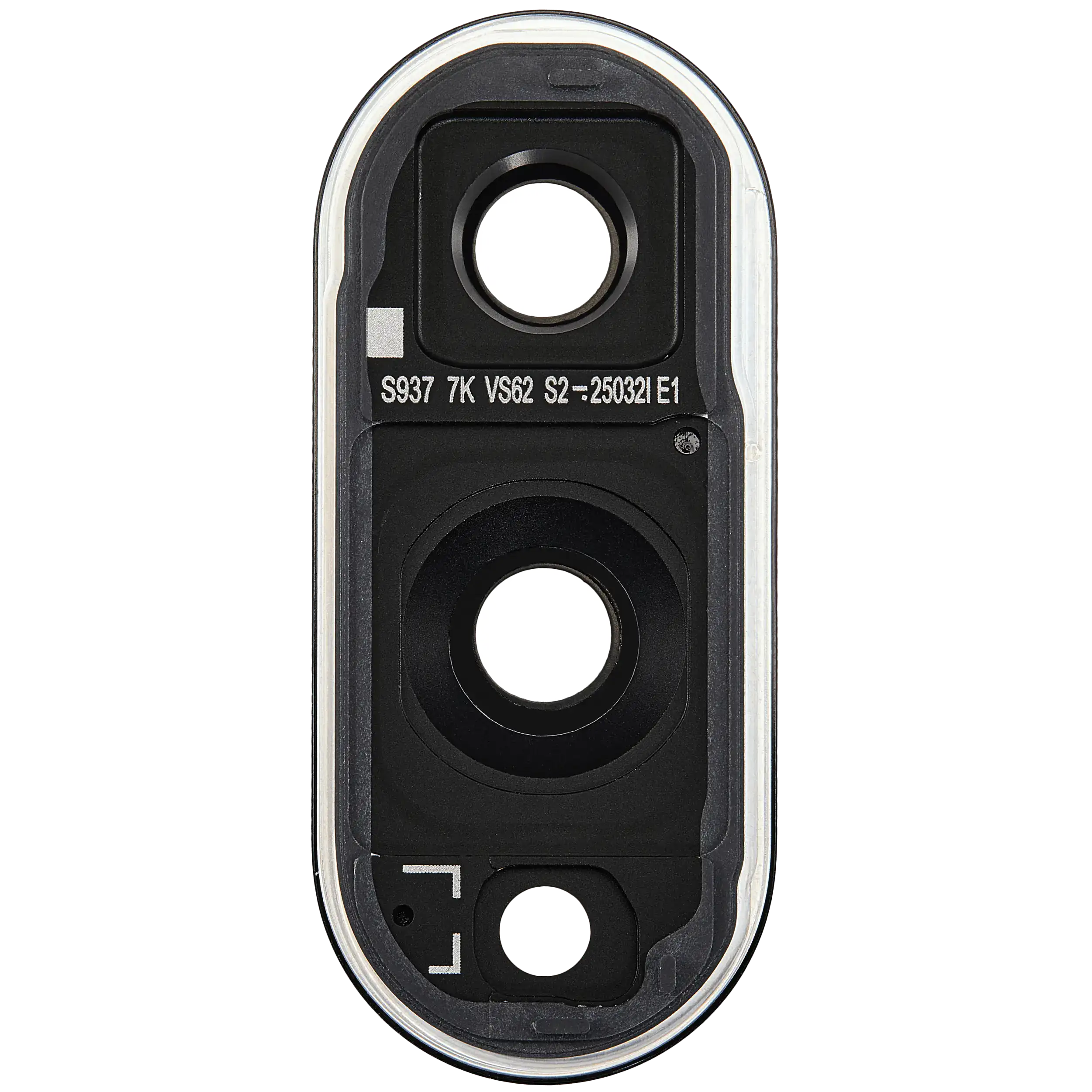 Camera Lens for Samsung Galaxy S25 Edge 5G Titanium Jetblack with Frame EGFix