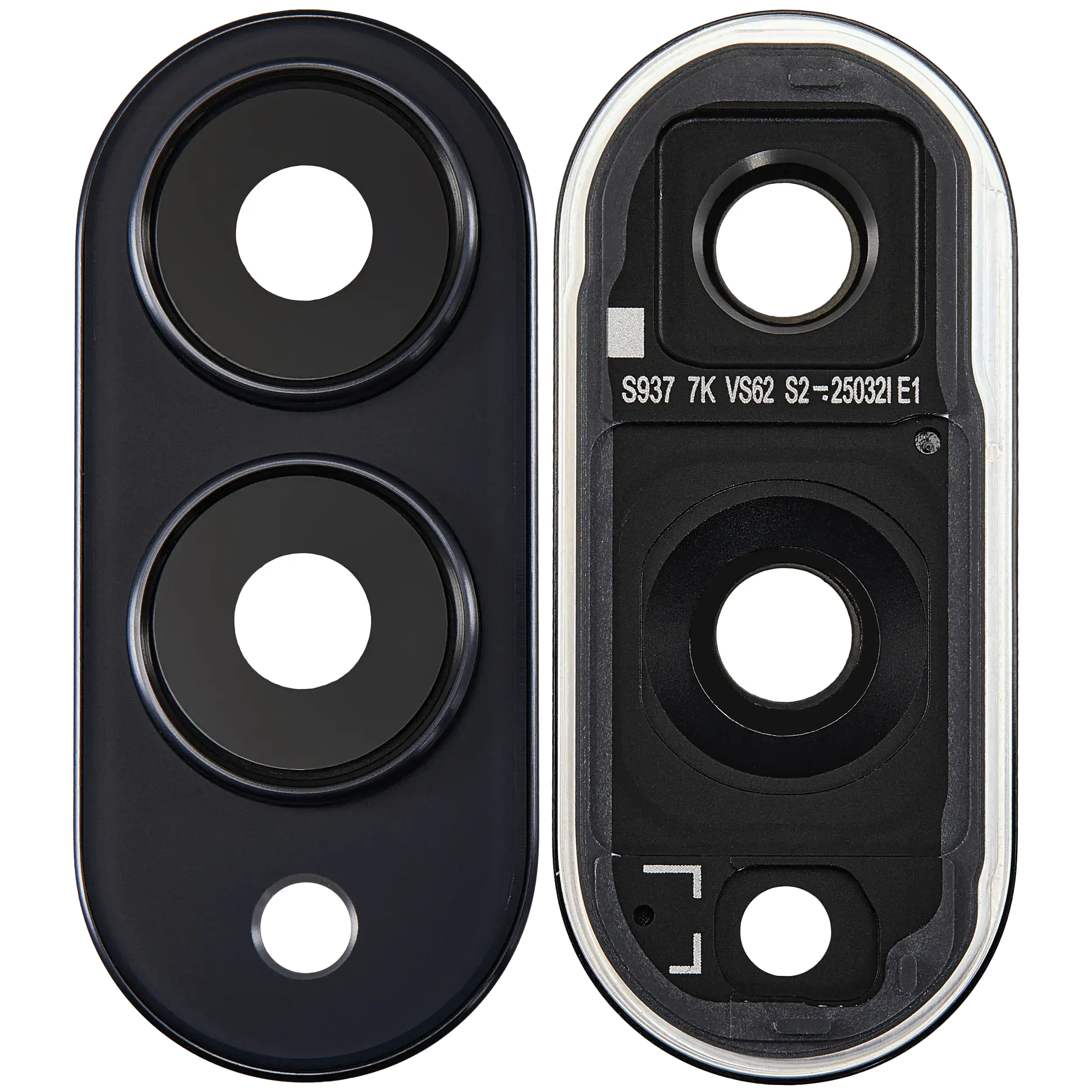 Camera Lens for Samsung Galaxy S25 Edge 5G Titanium Jetblack with Frame