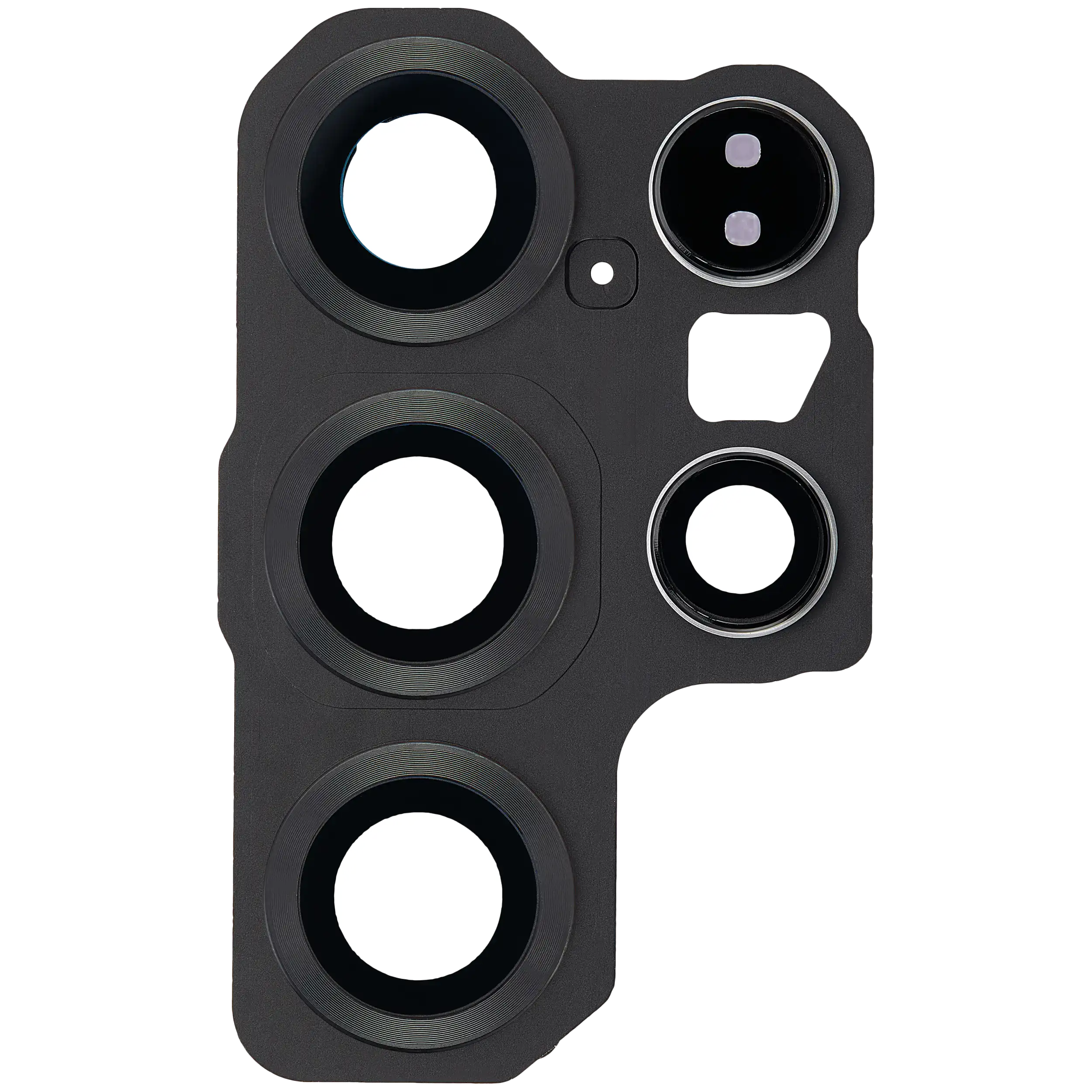 Camera Lens for Samsung Galaxy S25 Ultra with Frame Black