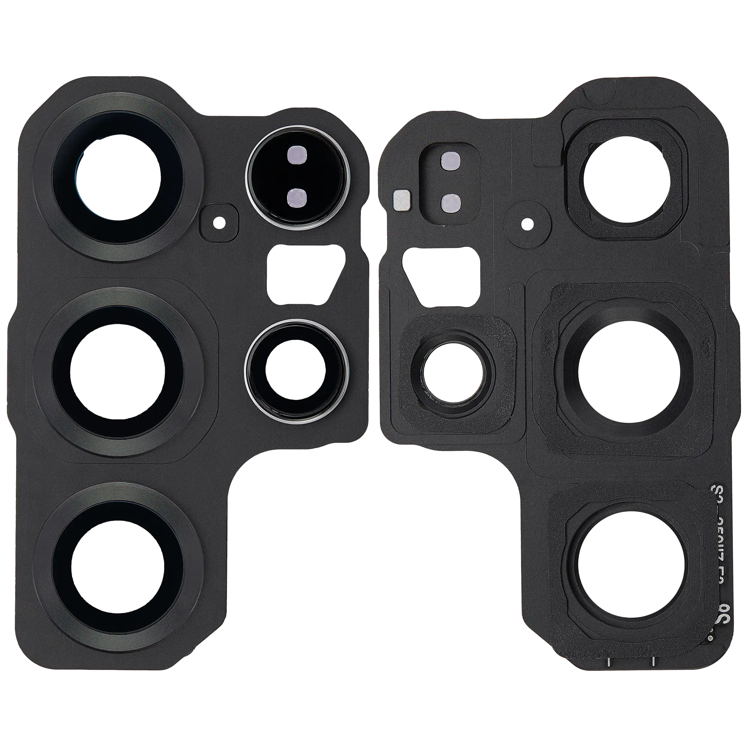 Camera Lens for Samsung Galaxy S25 Ultra with Frame Black