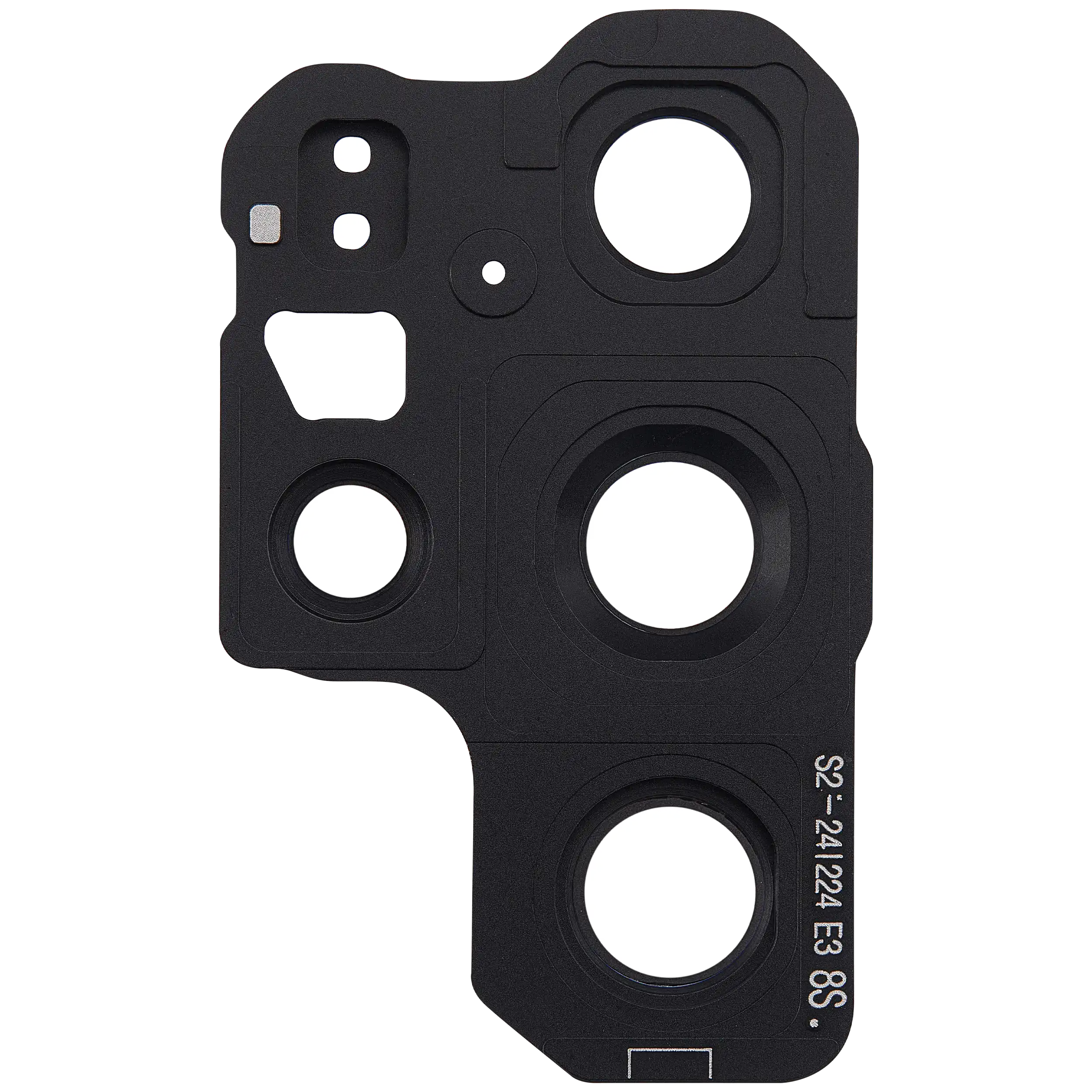 Camera Lens for Samsung Galaxy S25 Ultra with Frame Silver