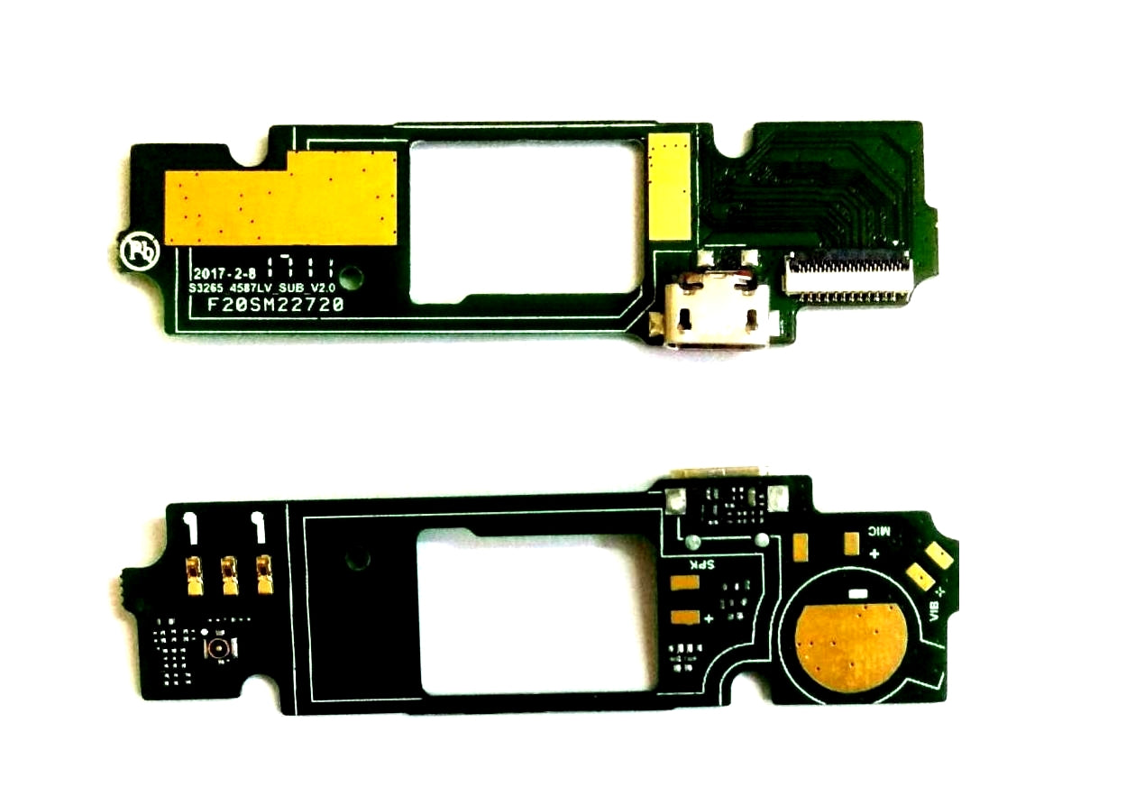 Charging Connector Flex Board for Lava A77