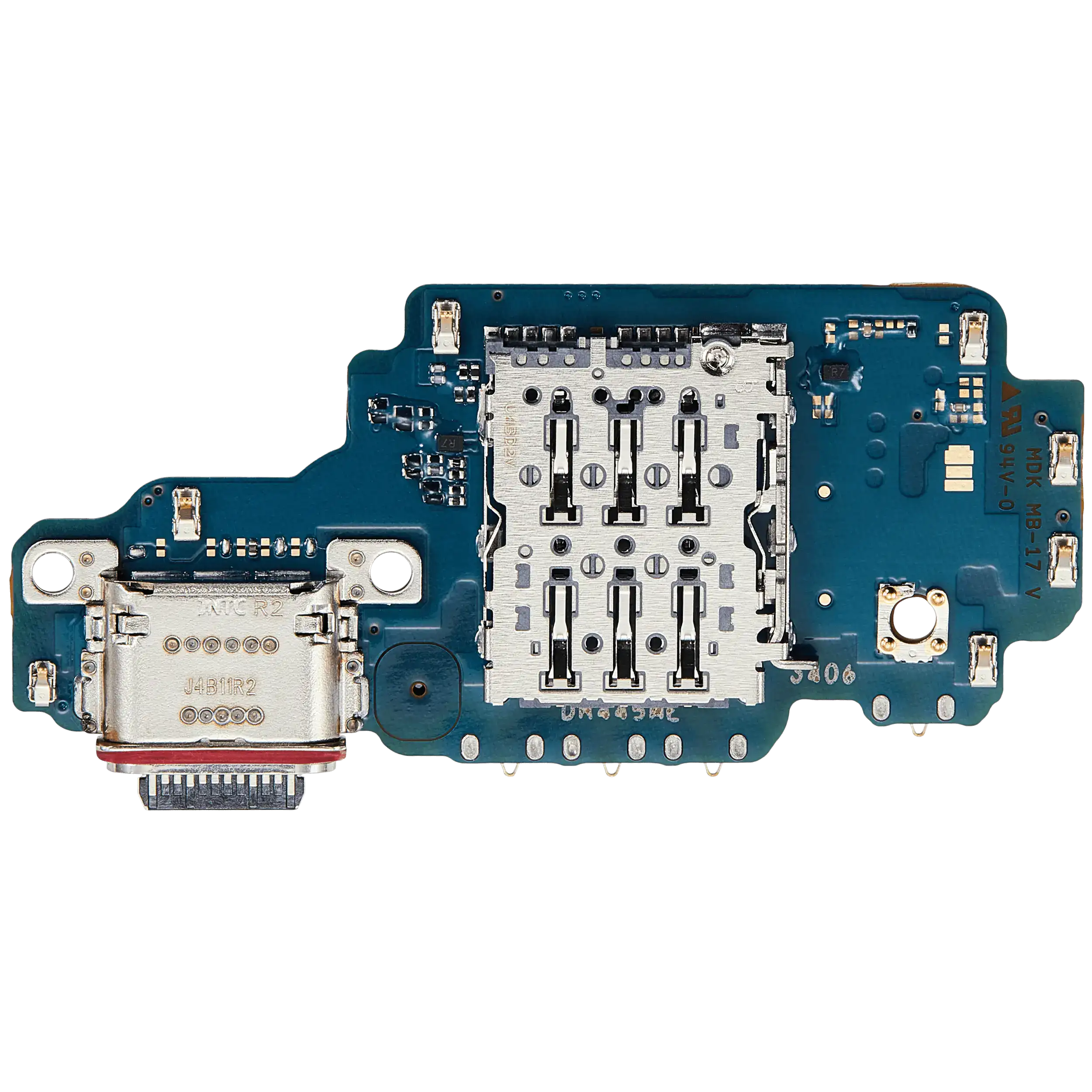 Charging Board Flex for Samsung Galaxy S25 Ultra with Sim Connector