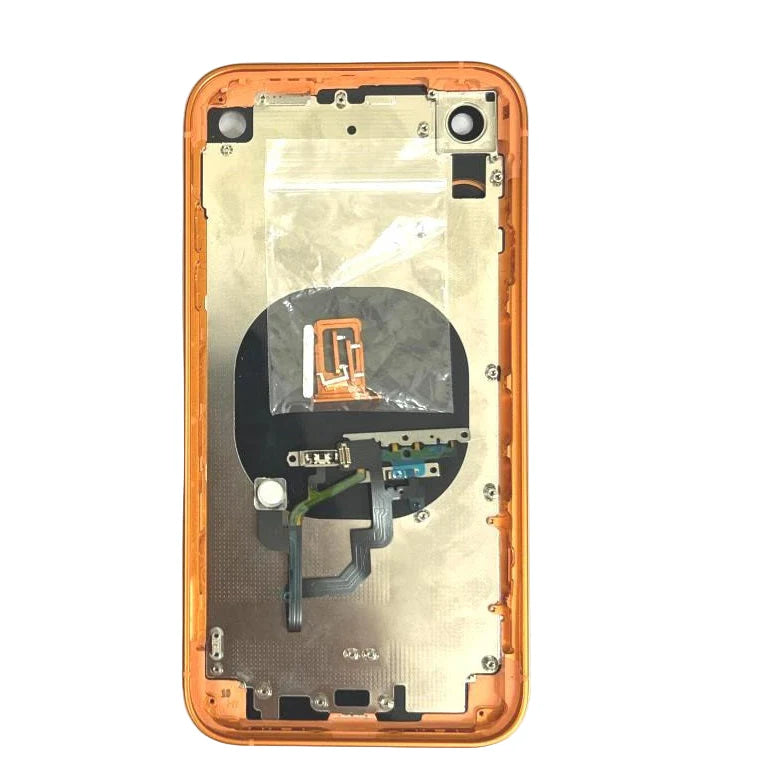 Converter Back Panel Housing Body for iPhone XR to iPhone 17 Pro Orange