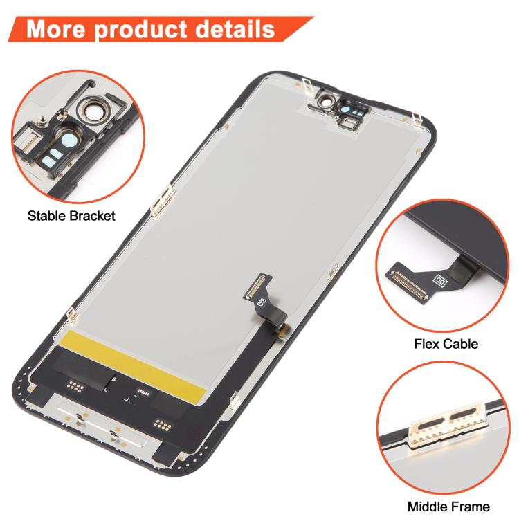 DD OLED Display Screen for for Apple iPhone 15 Plus Folder Combo