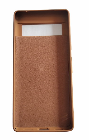Back Cover Case For Google Pixel 7A in Leather Finish