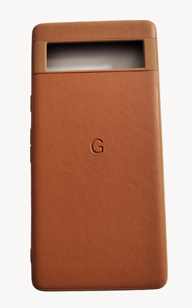 Back Cover Case For Google Pixel 7A in Leather Finish
