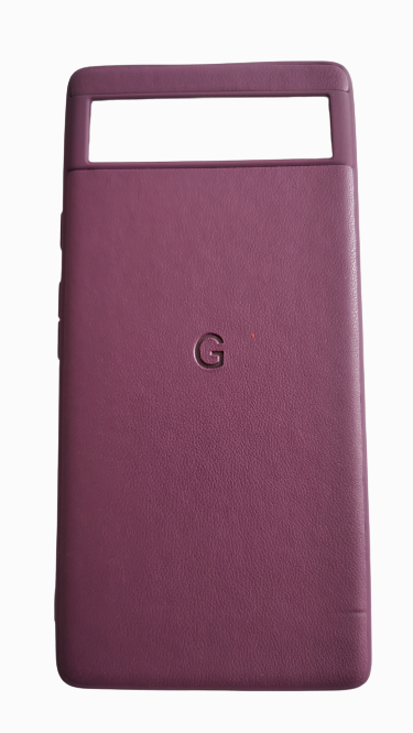 Back Cover Case For Google Pixel 6A in Leather Finish