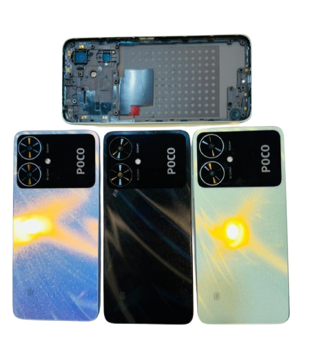 Back Panel Glass Housing Body For Poco M6 5G - EGFix