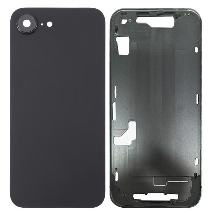 Housing Body for Apple iPhone 16e Black Back Panel and Frame