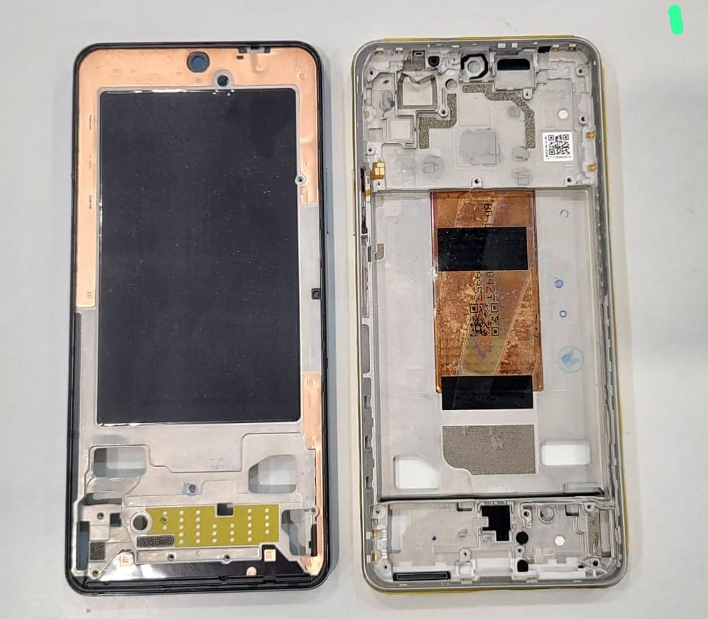 LCD Display Frame For Pco F4 Silver - EGFix