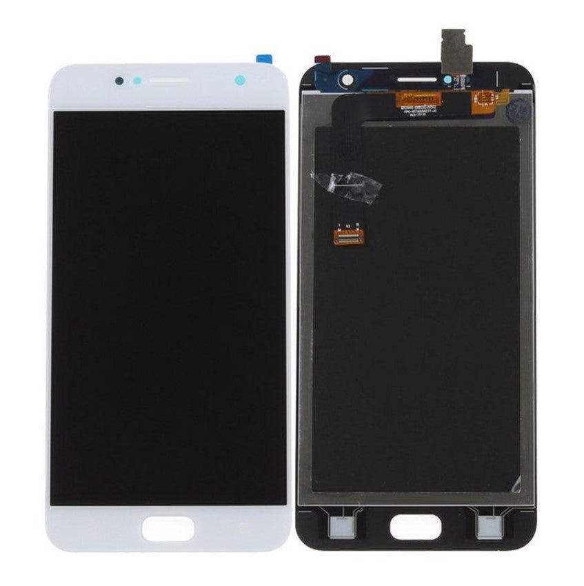 LCD Display Screen for Asus Zenfone 4 Selfie White Folder Combo