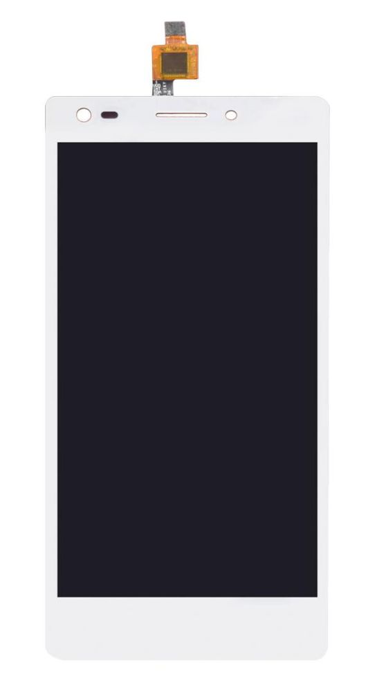 LCD Display Screen for Lava Pixel V2 White Folder Combo EGFix