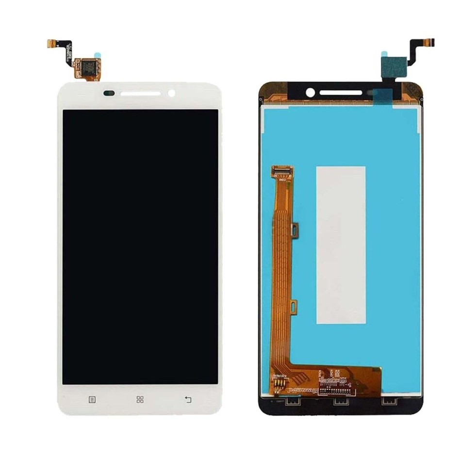 LCD Display Screen for Lenovo A5000 White Folder Combo