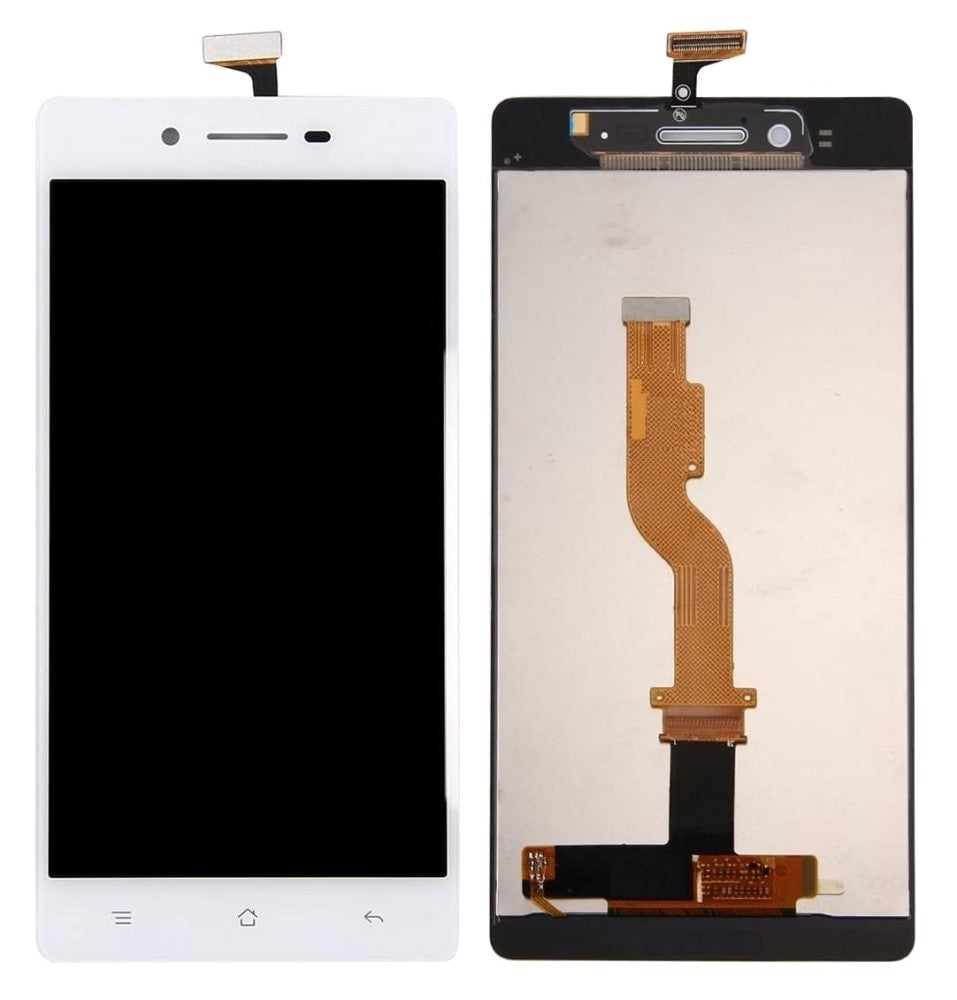 LCD Display Screen for Oppo A33 White Folder Combo