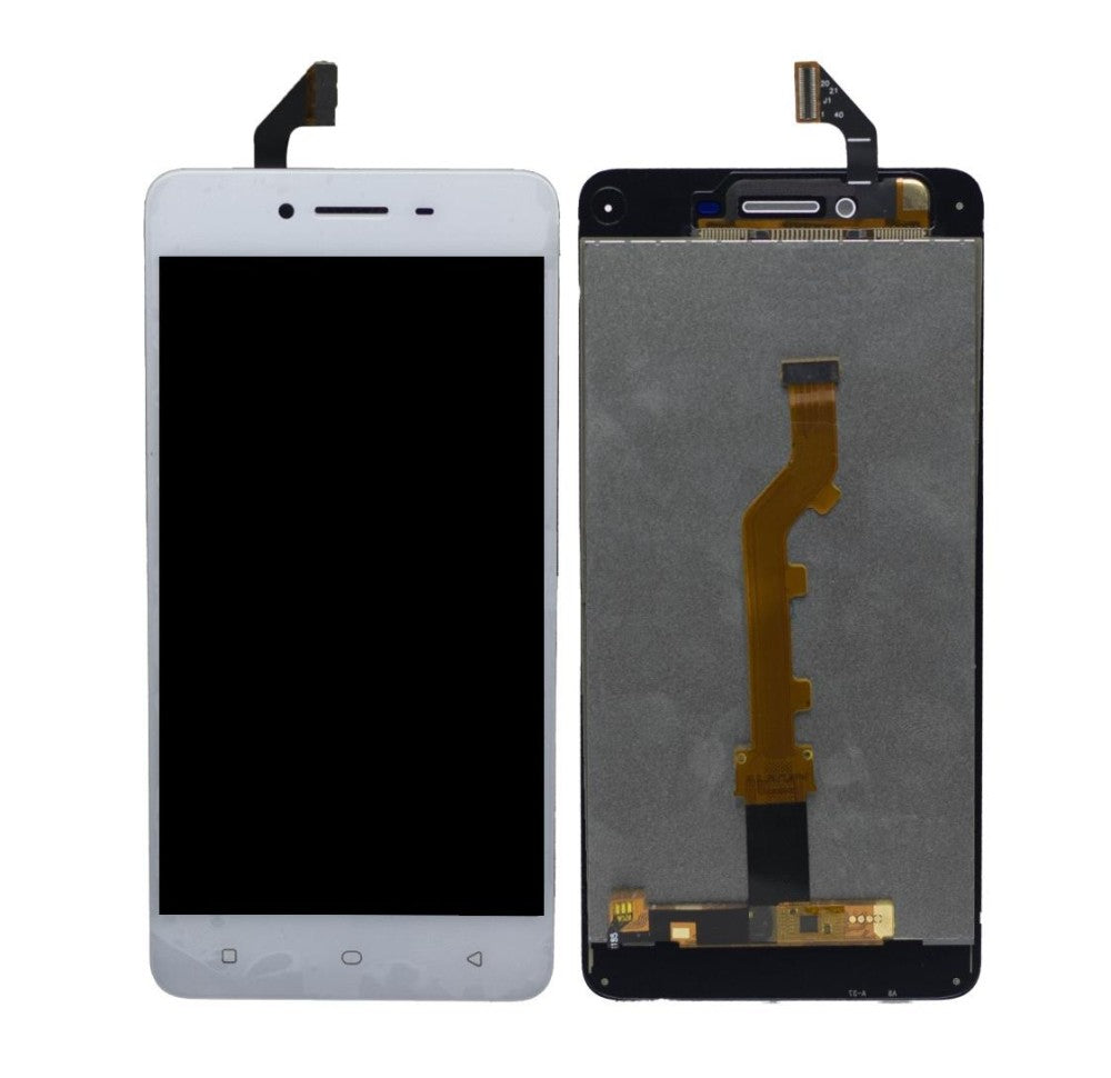 LCD Display Screen for OPPO A37 White Folder Combo