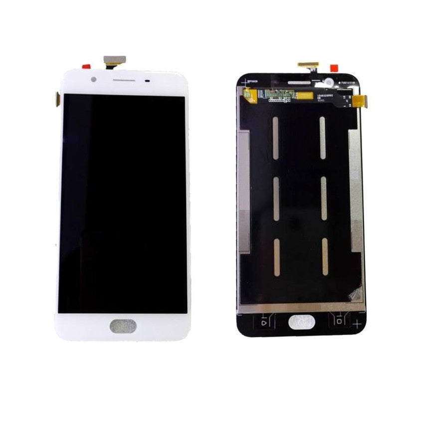 LCD Display Screen for Oppo A59 White Folder Combo