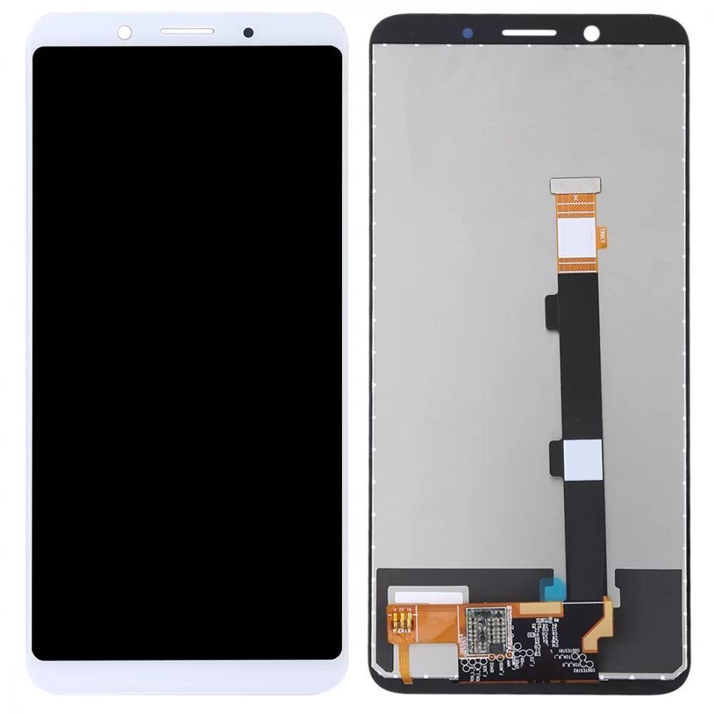 LCD Display Screen for Oppo A73 White Folder Combo
