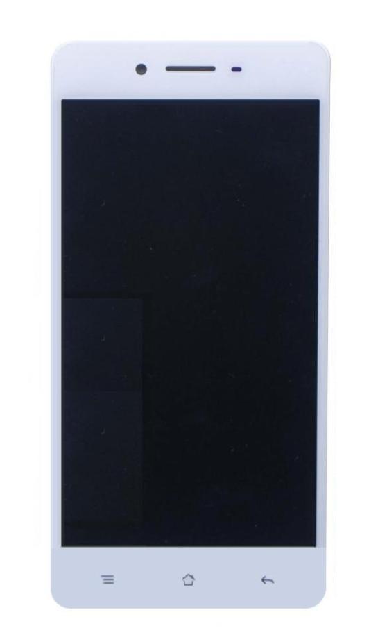 LCD Display Screen for Oppo F1 White Folder Combo EGFix