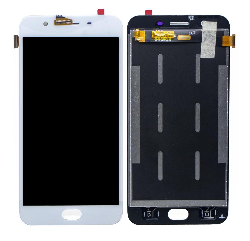 LCD Display Screen for OPPO F1S White Folder Combo