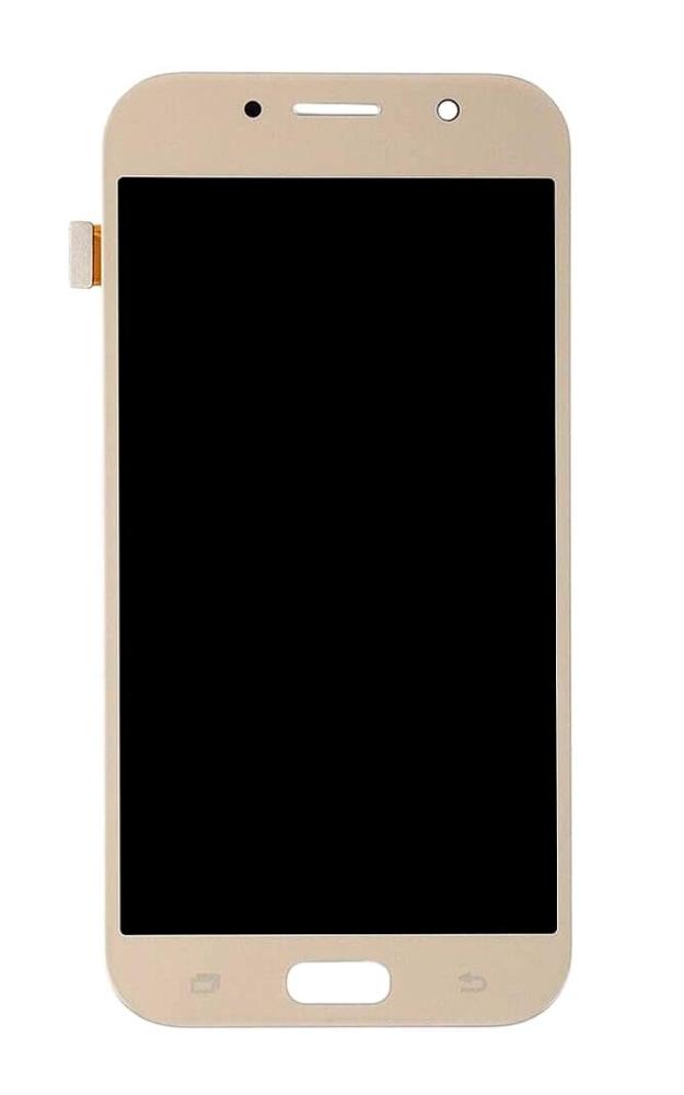 LCD Display Screen for Samsung Galaxy A7 2017 Gold Folder Combo EGFix