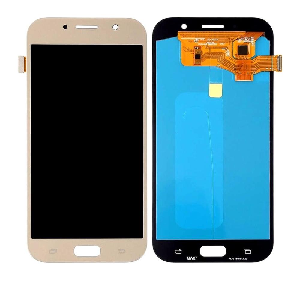 LCD Display Screen for Samsung Galaxy A7 2017 Gold Folder Combo