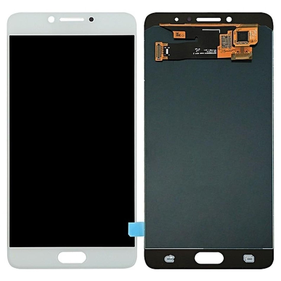 LCD Display Screen for Samsung Galaxy C5 Pro White Folder Combo