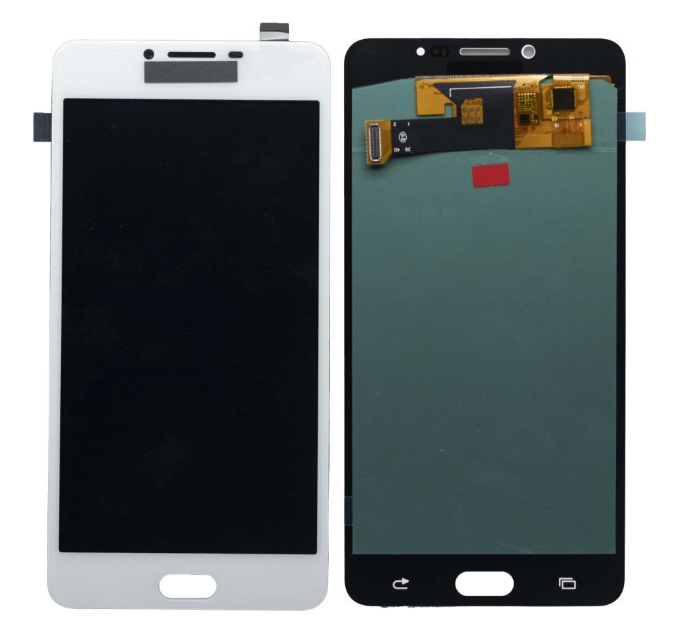 LCD Display Screen for Samsung Galaxy C9 White Folder Combo
