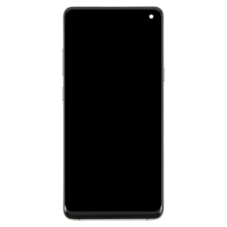 LCD Display Screen for Samsung Galaxy S10 Black with Frame Folder Combo