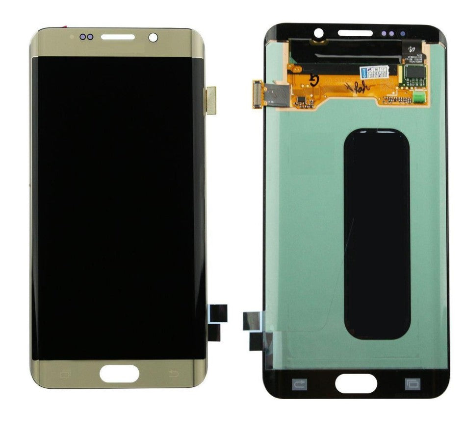 LCD Display Screen for Samsung Galaxy S6 edge Plus White Folder Combo