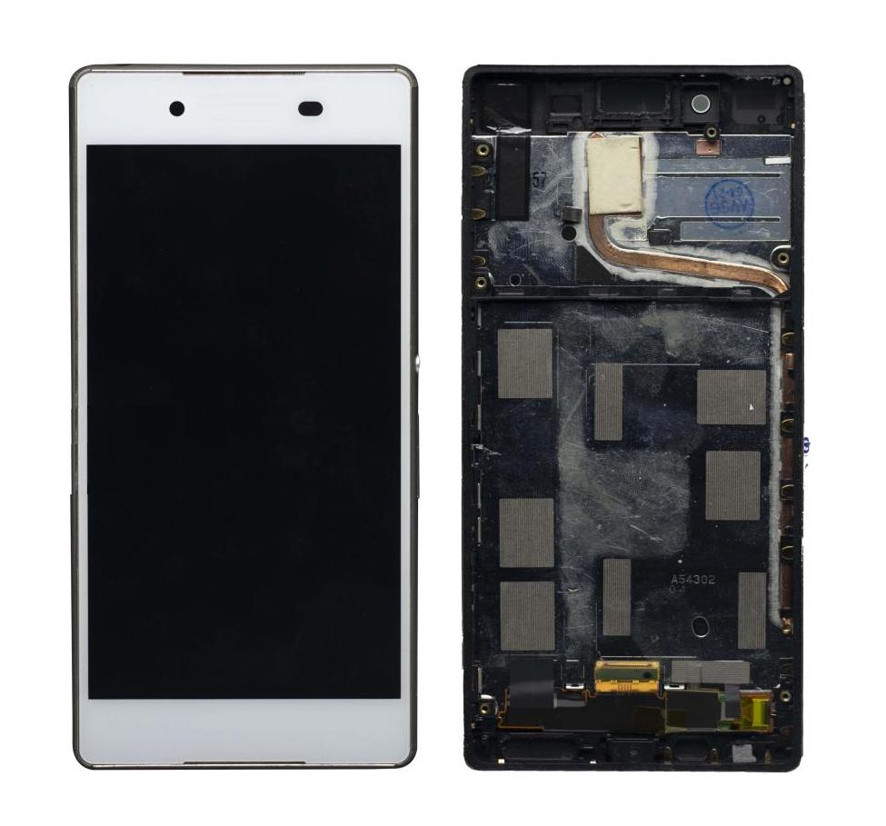 LCD Display Screen for Sony Xperia Z3 White Folder Combo