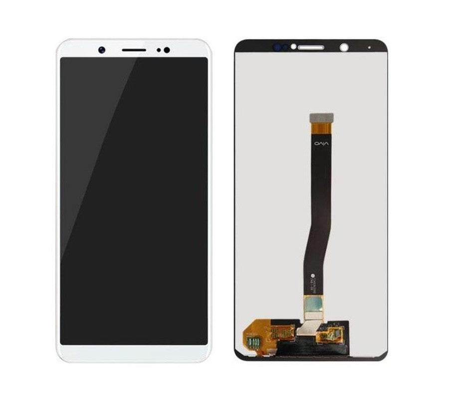 LCD Display Screen for Vivo Y75 White Folder Combo
