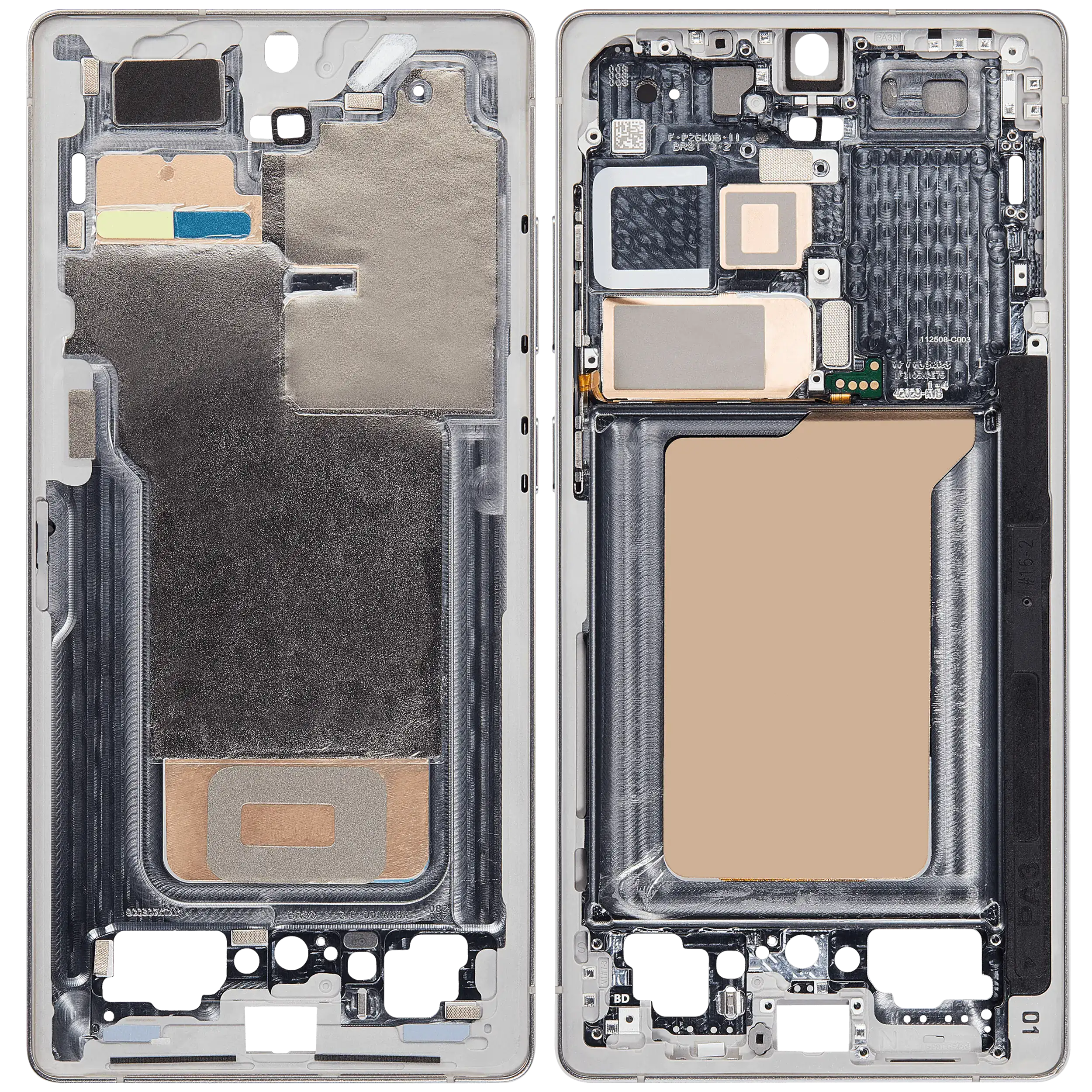 LCD Frame Middle Chassis for Samsung Galaxy S25 Ultra Silver