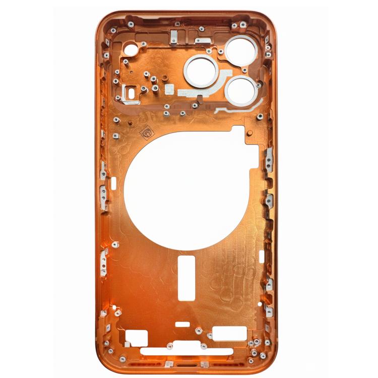 LCD Frame Middle Chassis for Apple iPhone 17 Pro Max Orange
