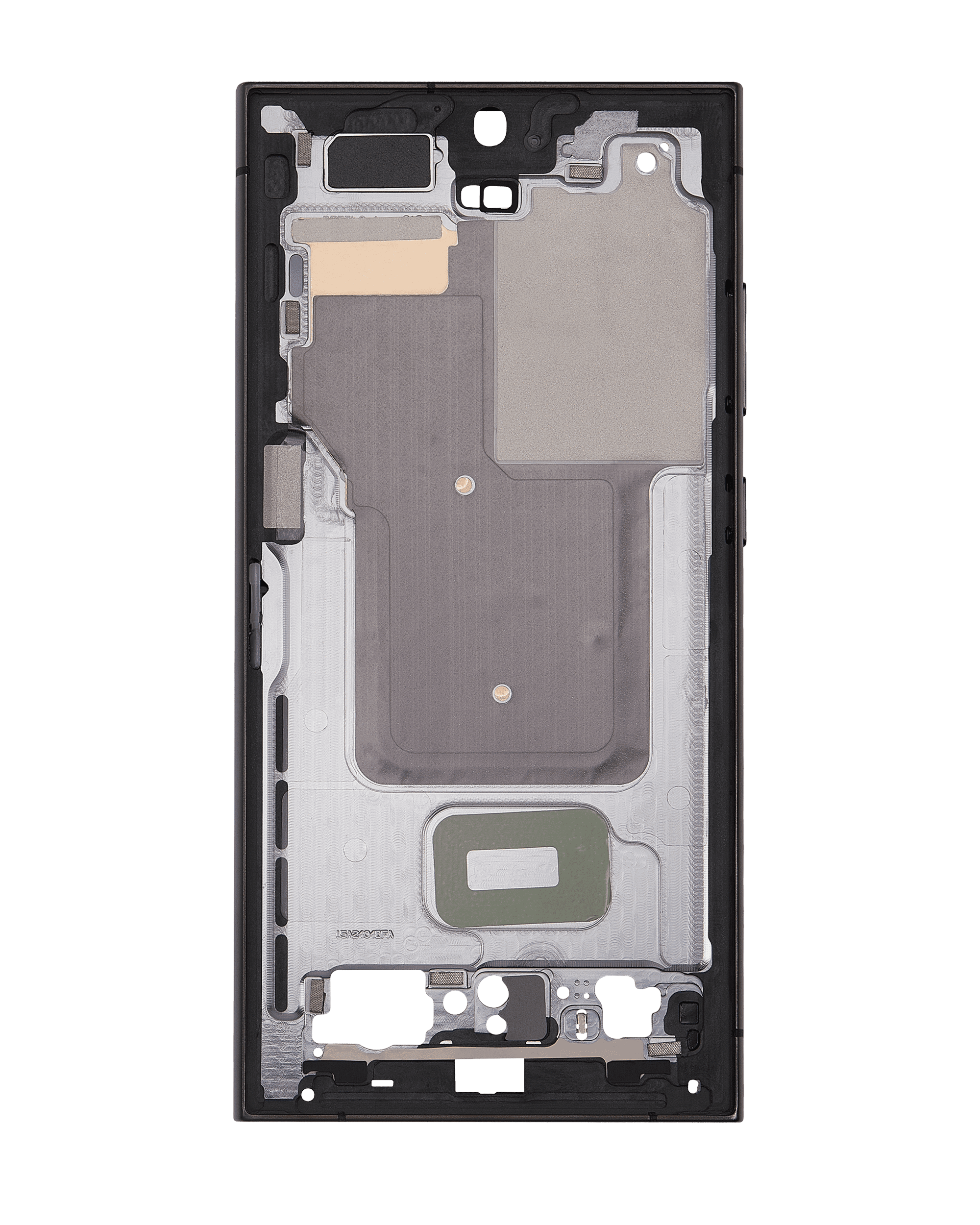 LCD Frame Middle Chassis for Samsung Galaxy S24 Ultra 5G Titanium Black EGFix