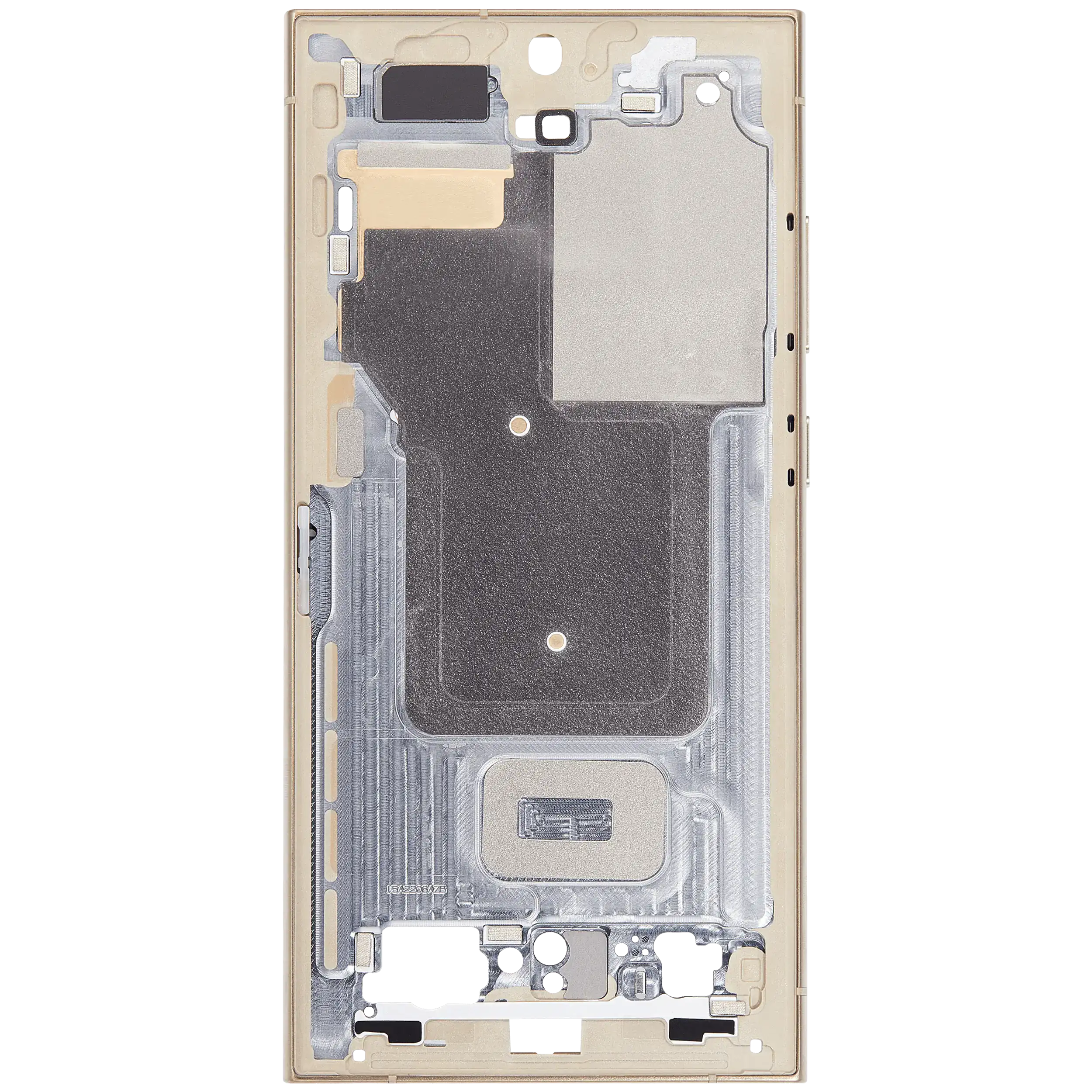 LCD Frame Middle Chassis for Samsung Galaxy S24 Ultra 5G Titanium Yellow EGFix