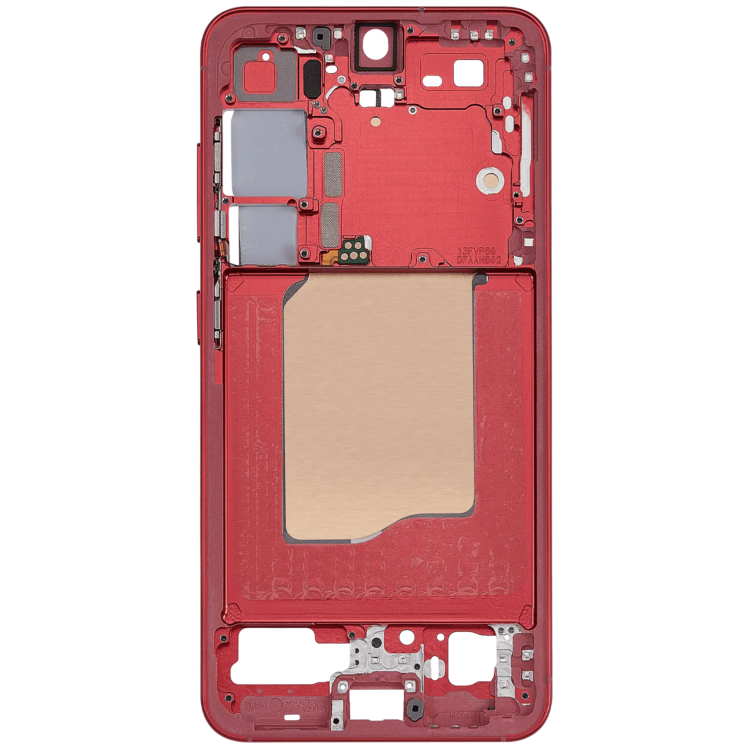 LCD Frame Middle Chassis for Samsung Galaxy S25 5G Coral Red EGFix