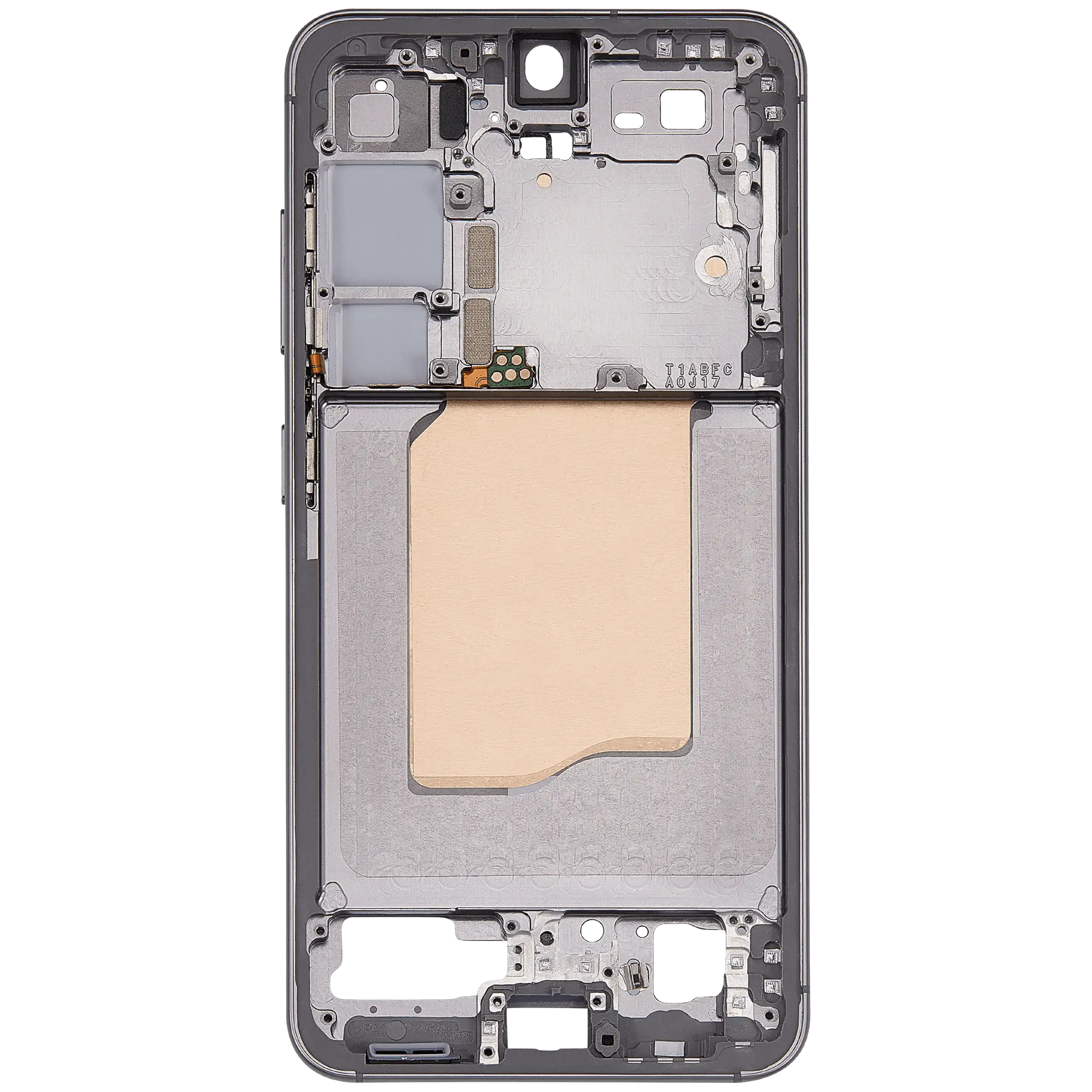 LCD Frame Middle Chassis for Samsung Galaxy S25 5G Silver Shadow EGFix