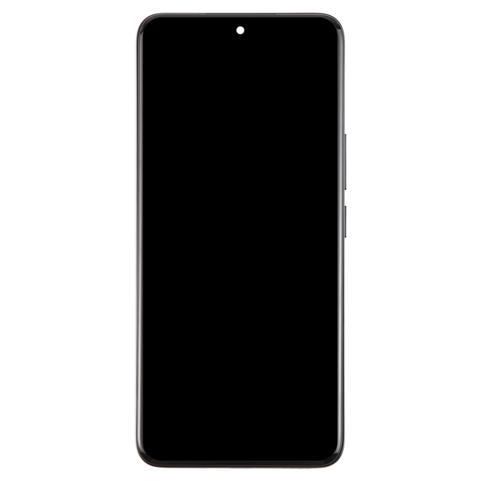 OLED Display Screen for Honor 200 Black with Frame Folder Combo Fingerprint Working