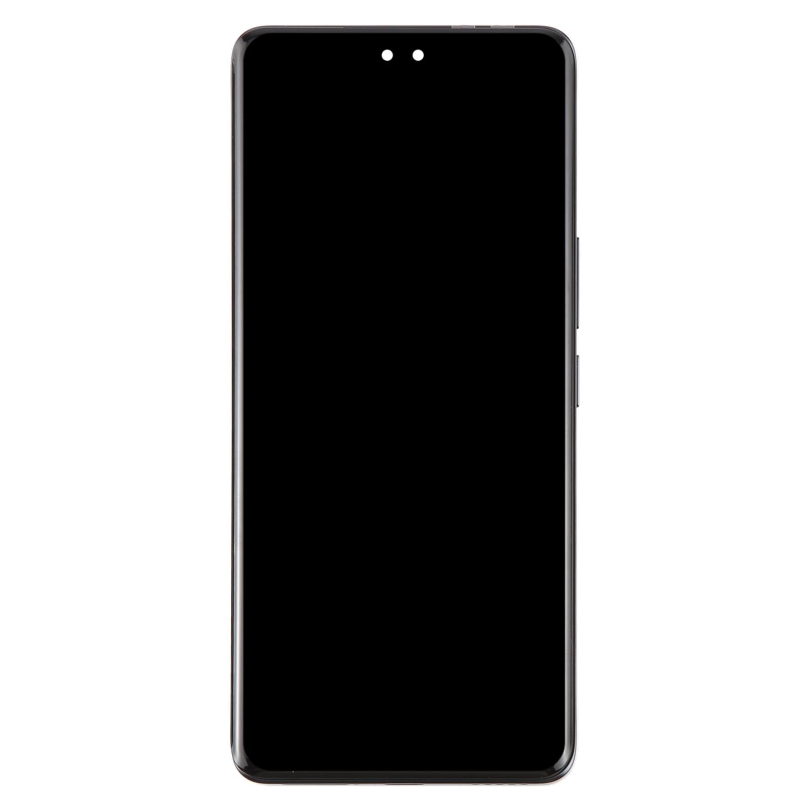 OLED Display Screen for Honor 200 Pro Black with Frame Folder Combo Fingerprint Working