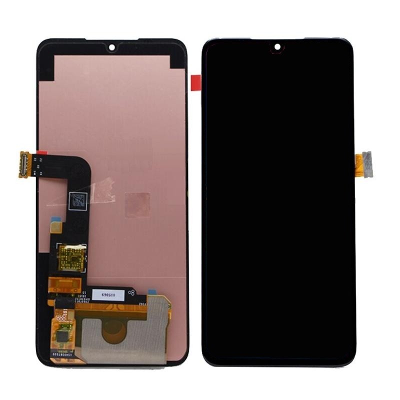 OLED Display Screen for LG G8X ThinQ Folder Combo Fingerprint Working