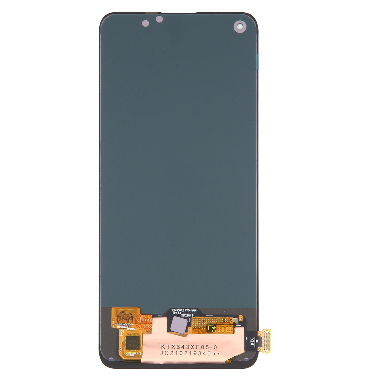 OLED Display Screen for Oppo F19 Pro Plus 5G Folder Combo Fingerprint Working
