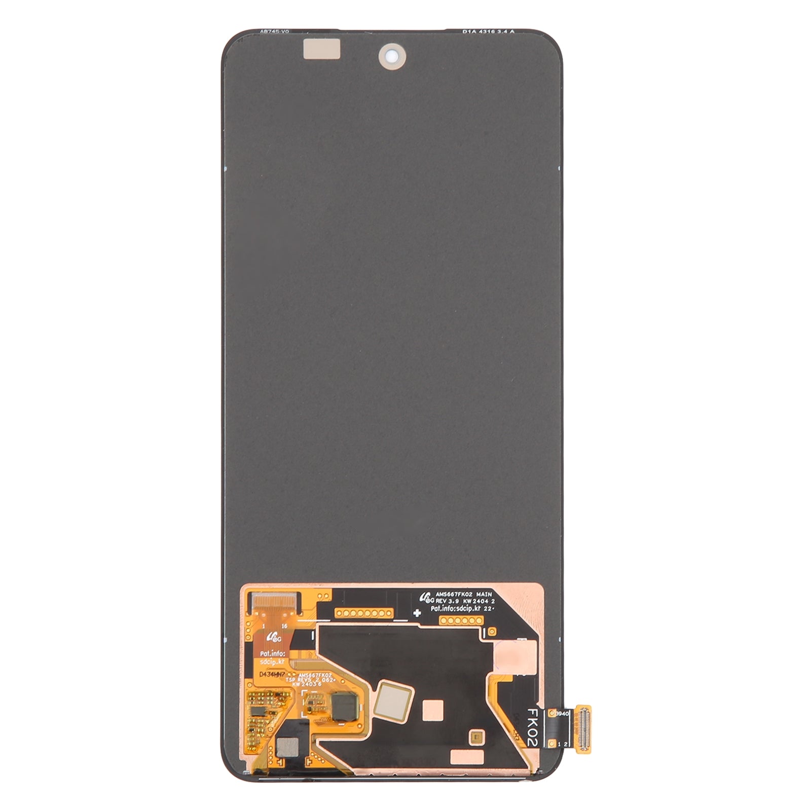 OLED Display Screen for Realme 12 Plus 5G Folder Combo Fingerprint Working