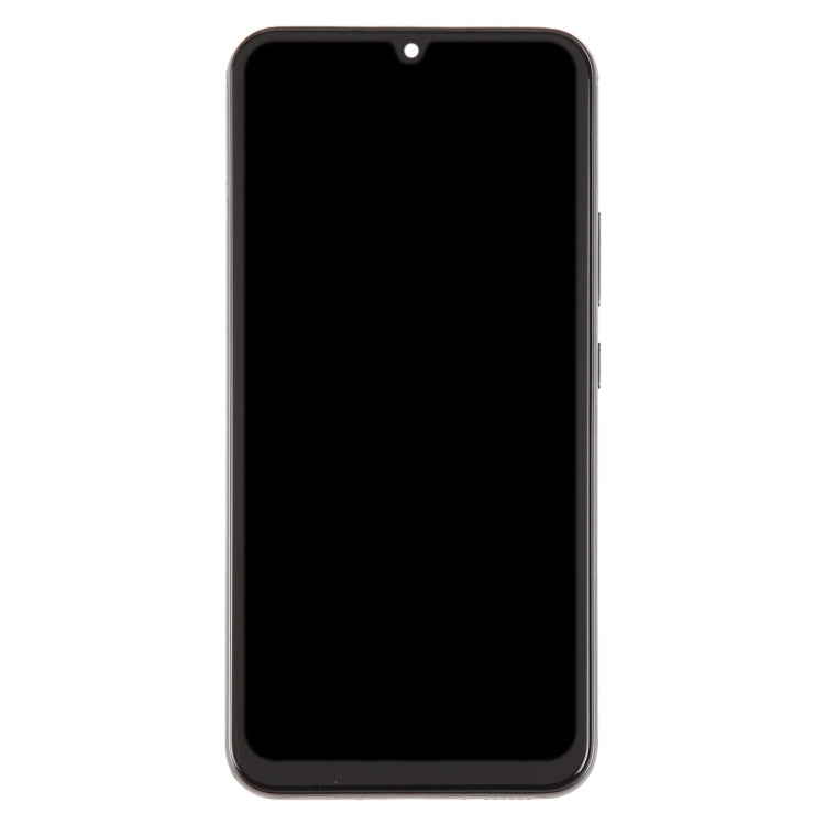 OLED Display Screen for Samsung Galaxy A34 5G Black with Frame Folder Combo Fingerprint Working