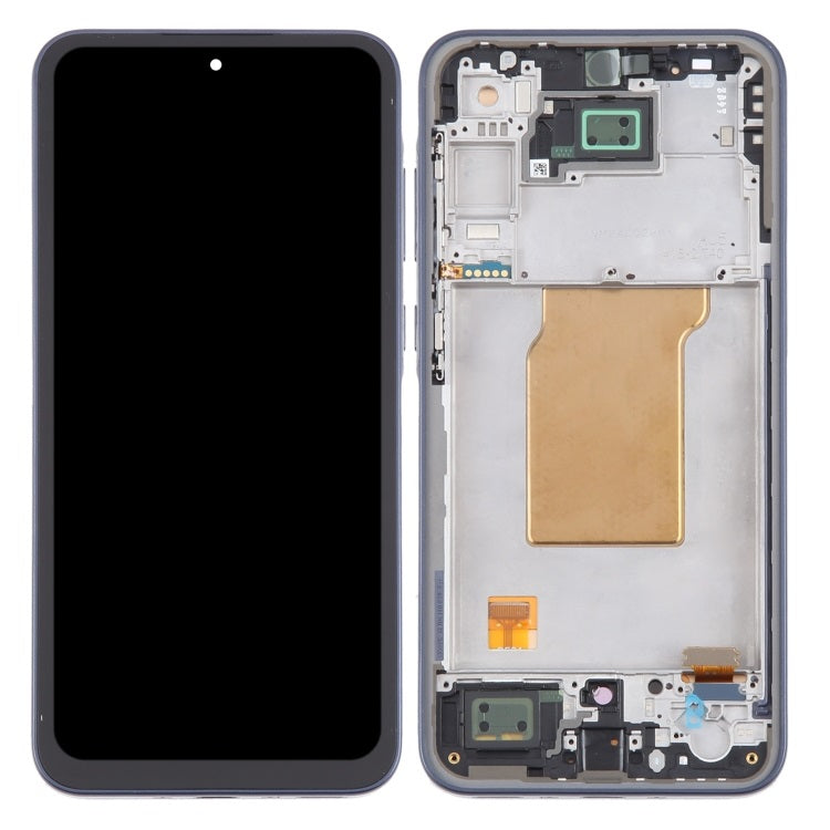 OLED Display Screen for Samsung Galaxy A35 5G Black or Grey with Frame ...