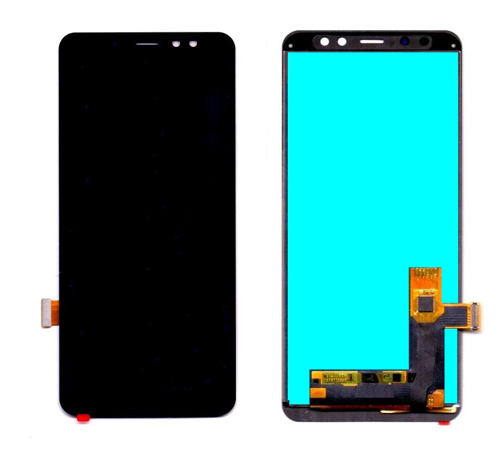 OLED Display Screen for Samsung Galaxy A8 Plus 2018 Folder Combo