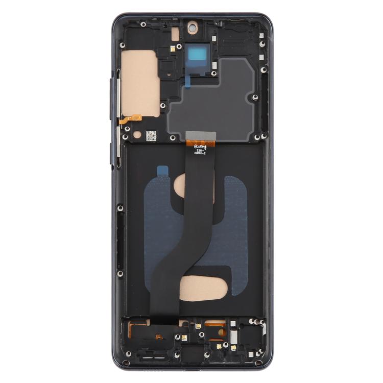 OLED Display Screen for Samsung Galaxy S20 Plus Black with Frame Folder Combo Fingerprint Working EGFix