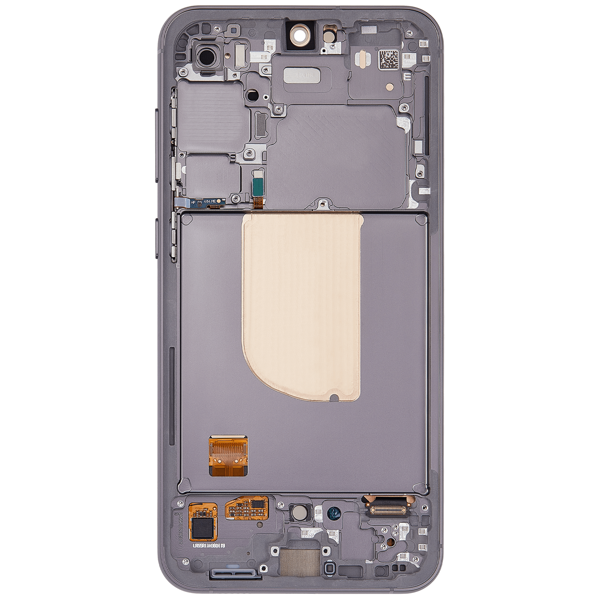 OLED Display Screen for Samsung Galaxy S23 FE 5G Graphite with Frame Folder Combo Fingerprint Working EGFix