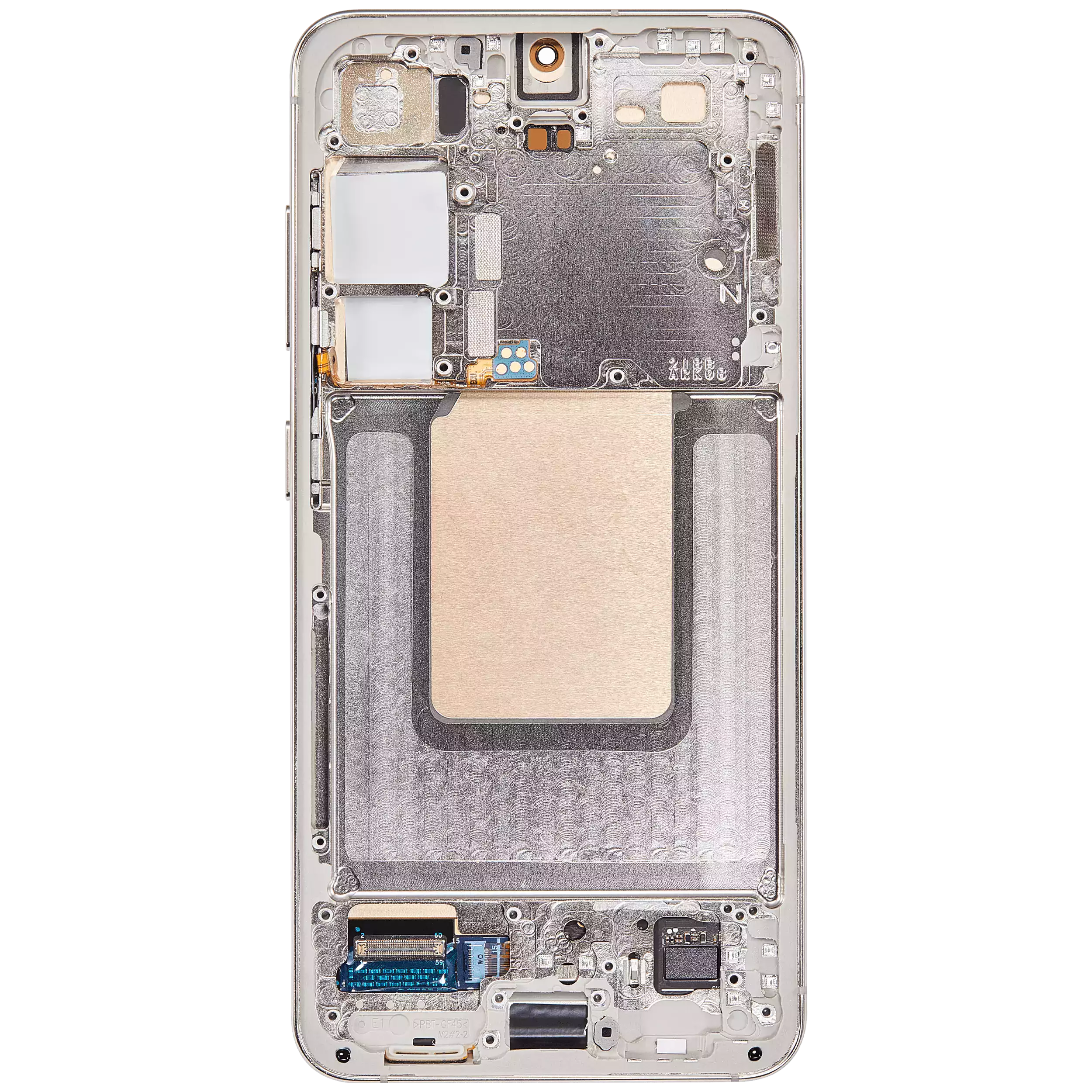 OLED Display Screen for Samsung Galaxy S24 5G Amber Yellow with Frame Folder Combo Fingerprint Working EGFix